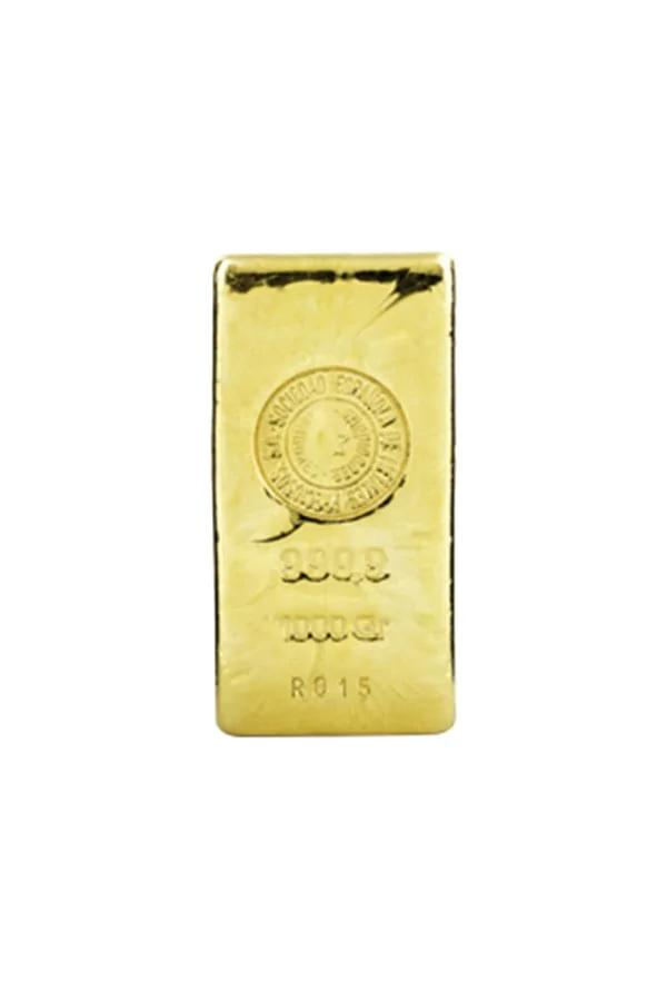 Lingote de oro 1 kg SEMPSA — distribuido por Oro Express